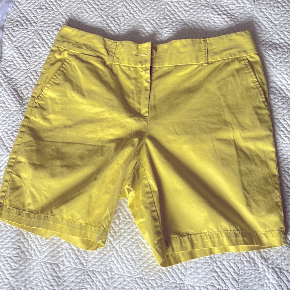 Brand: Loft Style: Riviera Shorts Color: Bright Sunray  Size: 10 Condition: Used